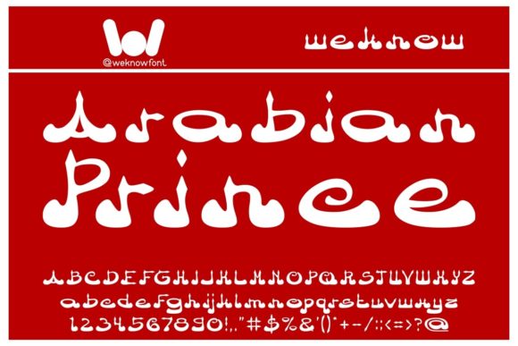 Arabian Prince Font: A Web Designer’s Review of This Stylish Display Typeface