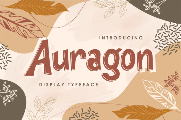 Auragon: A Chic Display Font for Scroll-Stopping Digital Campaigns