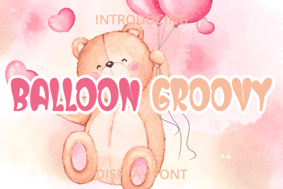 Balloon Groovy: A Lively Display Font for Editorial Design