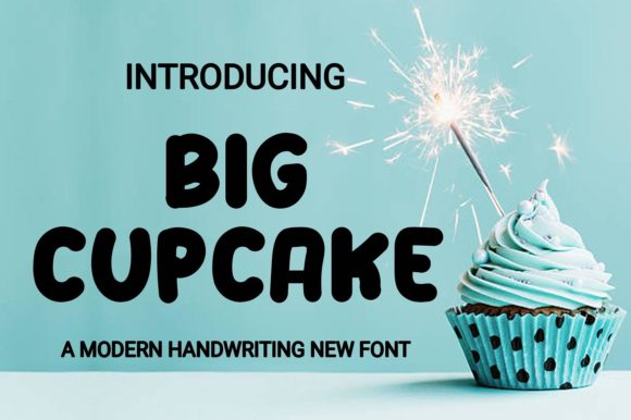 Big Cupcake: A Display Font That Elevates Small Business Branding