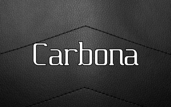 Carbona: A Dynamic Display Font for Modern Web Design
