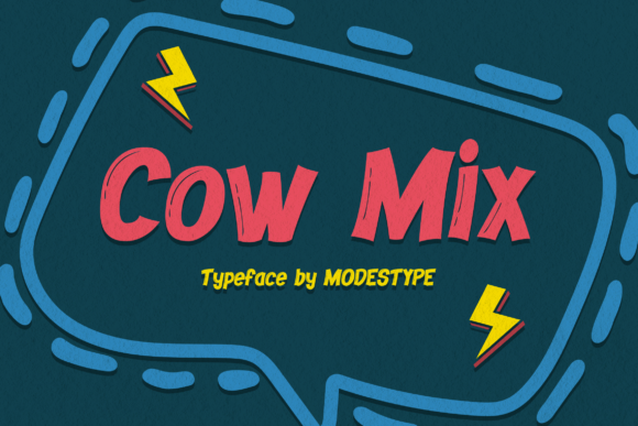 Cow Mix: How a Playful Display Font Boosted My Campaign's Visual Impact