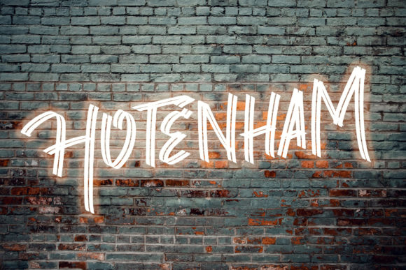 Hotenham: A Fresh Display Font for Modern Branding Projects