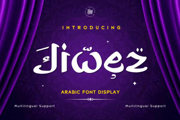 Jiwez: A Premium Arabic Style Font for Luxurious Brand Design