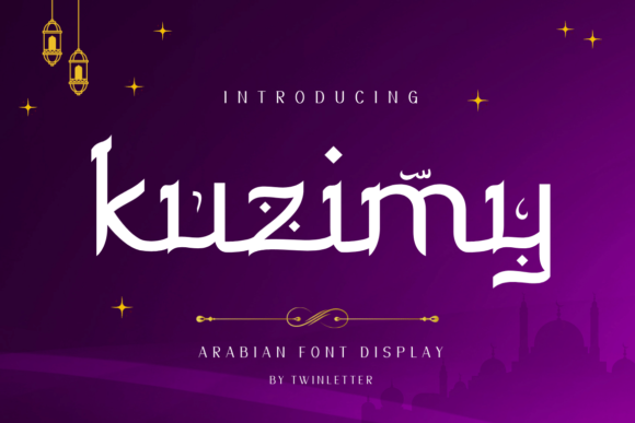 Kuzimy: Arabic-Inspired Display Font for Modern Web Design