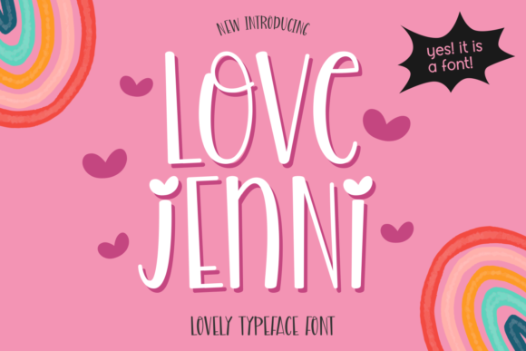 Love Jenni: The Display Font That Elevates Campaign Visuals with Personality and Pop