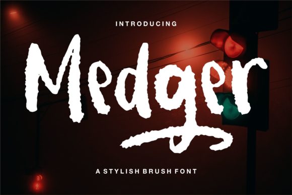 Medger: A Bold Display Font for Scroll-Stopping Digital Marketing