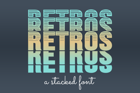 Retros: The Display Font That Elevates Digital Marketing and Brand Visuals