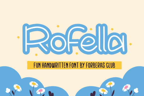 Rofella: A Fancy Playful Font That Brings Branding to Life