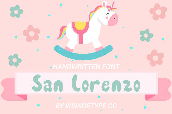 San Lorenzo: A Handcrafted Display Font for Creative Makers and Product Designers