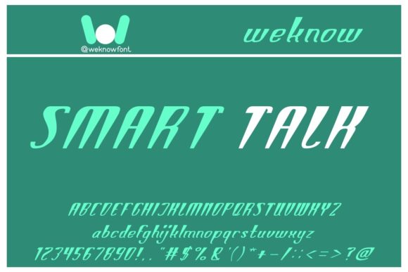 Smart Talk: A Display Font That Speaks Volumes in Campaign Design