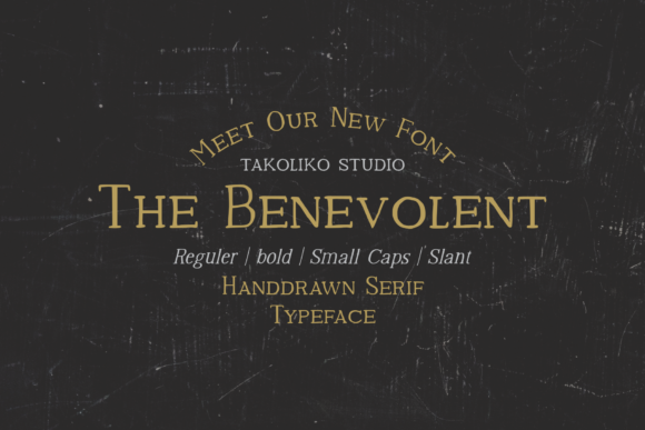 The Benevolent Font: A Stylish Touch for Small Business Branding