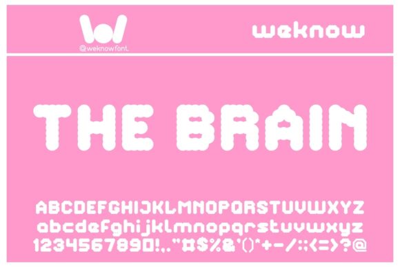 The Brain: A Bold Display Font for Editorial Design Projects