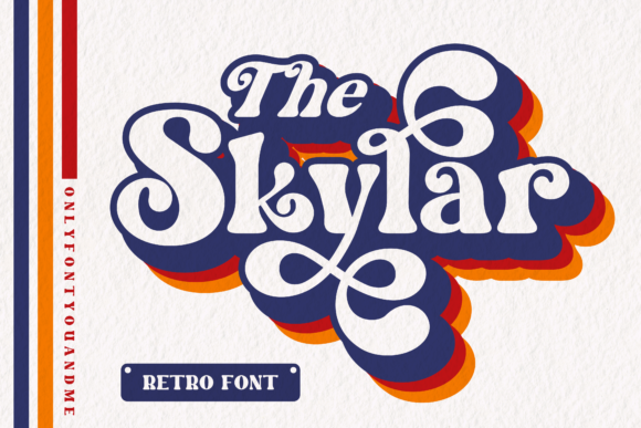 The Skylar: A Bold Display Font That Elevates Small Business Branding