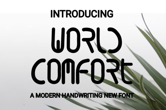 World Comfort: A Versatile Display Font for Modern Web Design